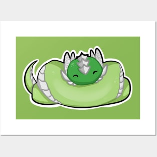 Cute Wyrm dragon Posters and Art